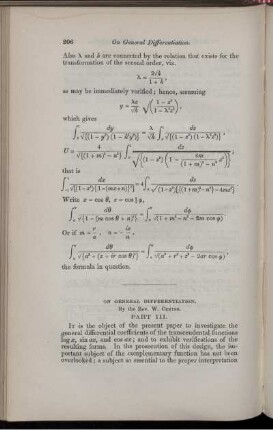 On general differentiation.