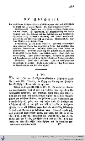 Vierzehnter Abschnitt