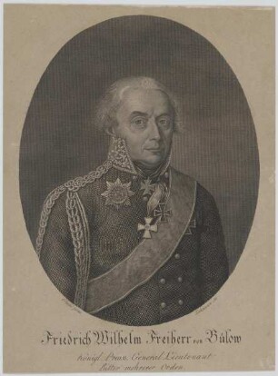 Bildnis des Friedrich Wilhelm von Bülow
