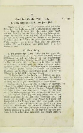 Karl der Große, 768 - 814