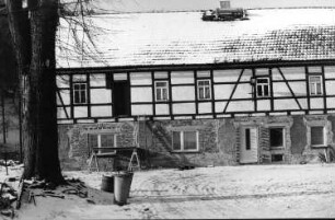 Wilsdruff-Helbigsdorf. Dietrichmühle, Hofansicht