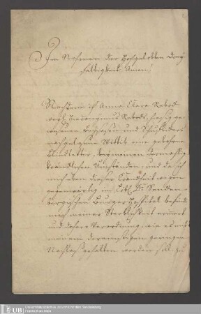 Testament Anna Clara Rehbock