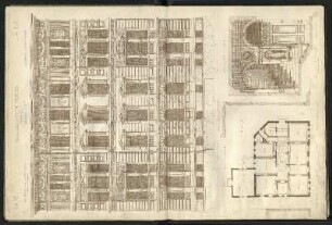 Wohnhaus in Stuttgart. Fassade, Grundriss Erdgeschoss, Treppenaufgang