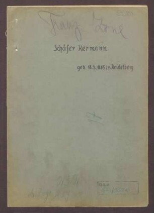 Schäfer, Hermann