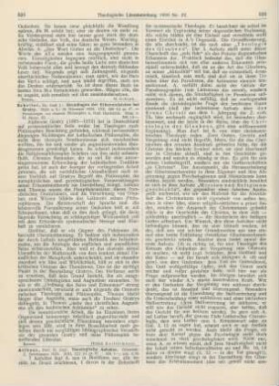 523-525 [Rezension] Althaus, Paul, Theologische Aufsätze. 1. Band