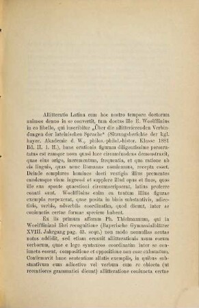 De allitterationis apud T. Lucretium Carum usu ac vi