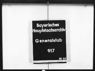 Bericht des Graf Felix von Bothmer