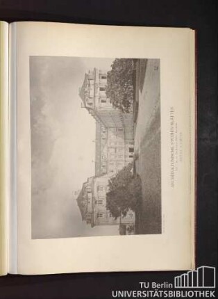 Serie I. No. 143. Das Königliche Schloss. Hauptfacade. Brühl a./Rhein.
