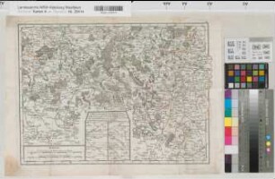 Champagne Carte du gouvernement de Champagne ou sont divisées les elections de la Généralité de Chalons et celles qui sont partie de la Généralité de Paris 1785 1 Breitengrad = 25,8 cm; 7 frz. Meilen = 12,8 cm 32 x 44 kol. Druck Bourgoin, Graveur, Paris Bem.: auf Karte V (= A 20413) Verzeichnis der Bezirke v.d. Recke-Volmarstein, Dep.