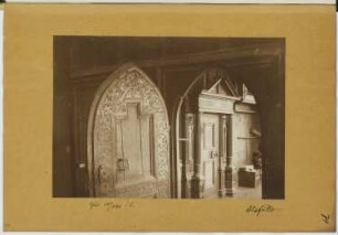 Rathaus, Alsfeld: Innenansicht (aus: Skizzen- und Fotoalbum 19)