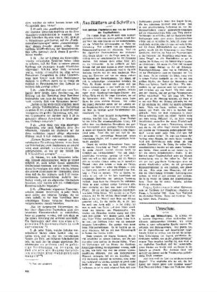 Umschau : 1. Beilage zu Nr.9 der Pädagogischen Reform