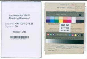 Entnazifizierung Otto Von Werder , geb. 20.08.1901 (Jurist)