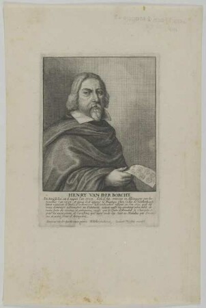 Bildnis des Henry van der Borcht