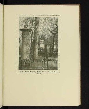 Grabstätte der Familie Hudtwalcker 1778. St. Catharinen-Friedhof in Hamburg