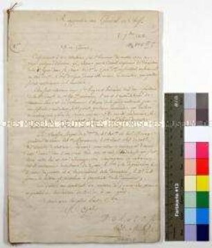 Berichte an den französischen Generalstabs-Chef in den Jahren 1814 und 1815