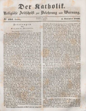 593-595 Zeitfragen : XLI. Genf und die Revolution