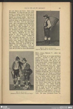 Bauer aus Leutasch und Holzknechte