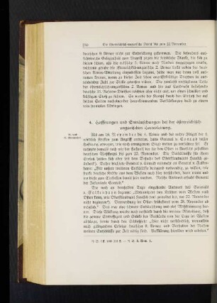 4. Hoffnungen und Enttäuschungen bei der östereichisch=ungarischen Heeresleitung.