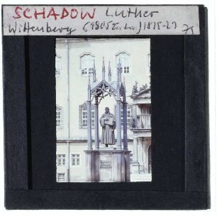 Lutherstadt Wittenberg, Schadow, Lutherdenkmal