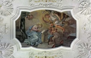 Die fünfzehn Geheimnisse des Rosenkranzes — Verkündigung an Maria