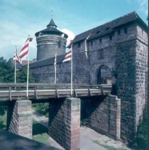 Nürnberg. Stadtmauer. Frauentor