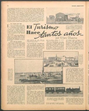 El turismo hace tantos años...
