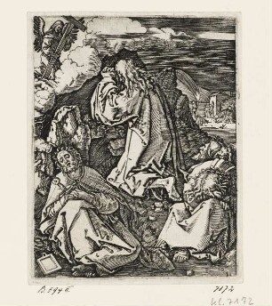 Christus am Ölberg, Blatt 11 der Folge "Passion Christi"