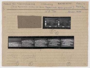 Modell: Wohngebiet Alt-Friedrichsfelde-Süd. Berlin, Lichtenberg, Frankfurter Allee/Einbecker Straße/Robert-Uhrig-Straße/Massower Straße/Alfred-Kowalke-Straße
