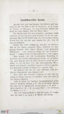 Egyptisch=arabische Sprache