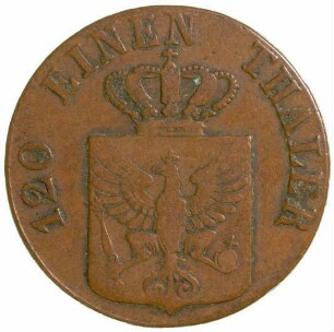 Münze, 3 Pfennig, 1828