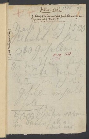 Konversationsheft 82 (Ende Januar 1825)