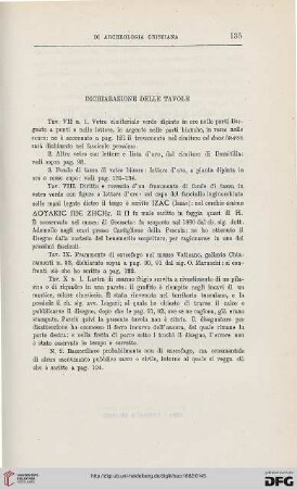 Dichiarazione delle tavole