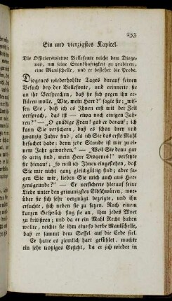 Ein und vierzigstes Kapitel. - Zwey und funfzigstes Kapitel.