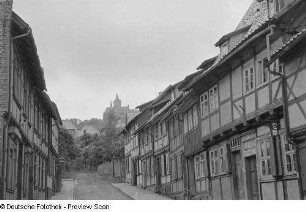 Blick aus der Altstadt zum Schloss