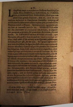 Ex historia ecclesiastica, de mulieribus clericorum syneisaktois s. subintroductis, dissertatione altera
