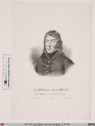 Bildnis Louis-Charles-Antoine des Aix, gen. Desaix (de Veygoux)