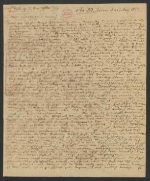 Brief an Caroline von Weber : 21.05.1817