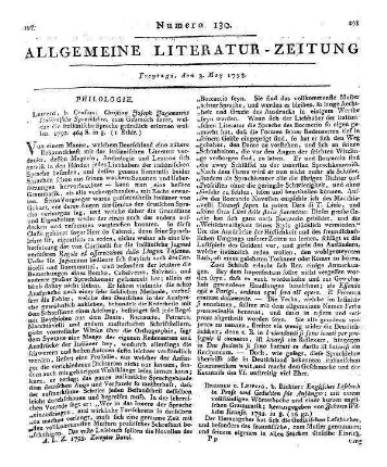 Jagemann, Christian Josef: Italiänische Sprachlehre : zum Gebrauche derer, welche die italiänische Sprache gründlich erlernen wollen / von Christian Josef Jagemann. - Leipzig : Crusius, 1792