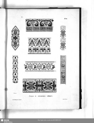 No. 18. Frises et ornements chinois