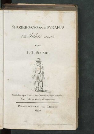 Spaziergang nach Syrakus im Jahre 1802