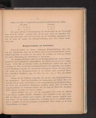 Metaphenylendiamin und Ameisensäure.