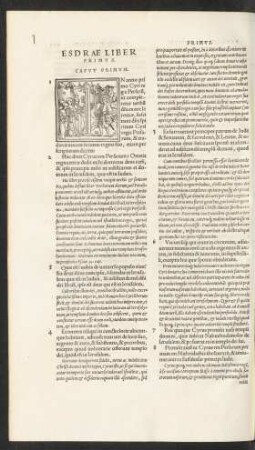 Esdrae Liber Primus.