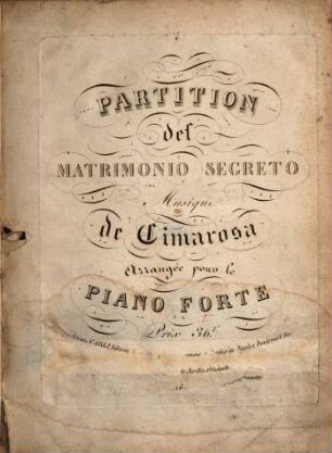 Partition del matrimonio segreto