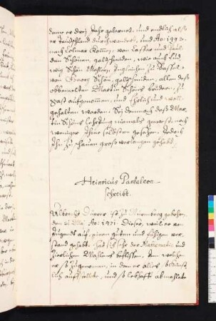 Heinricus Pantaleon schreibt [über Albrecht Dürer]