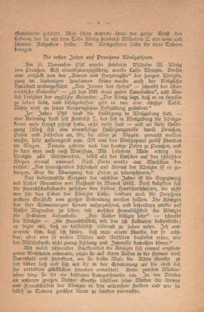 Die ersten Jahre auf Preußens Königsthron
