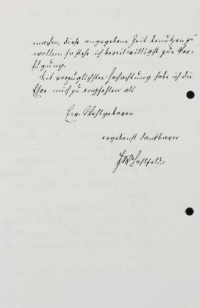 Brief von Kammerdiener Hohlfeld an E. A. Donadini, Blatt 1v
