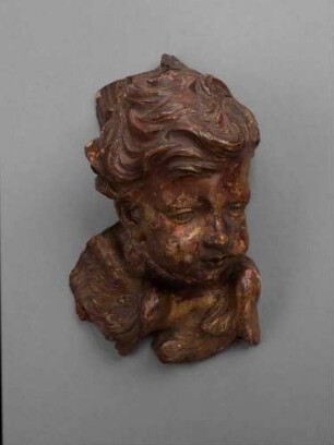 Kopf eines Engels oder Putto