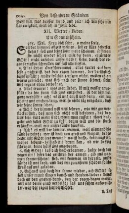 504-512, XII. Wetter-Lieder