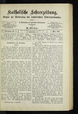 Flachsmann als Erzieher : (Schluß)