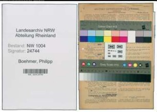 Entnazifizierung Philipp Boehmer , geb. 24.07.1881 (Maschinist)